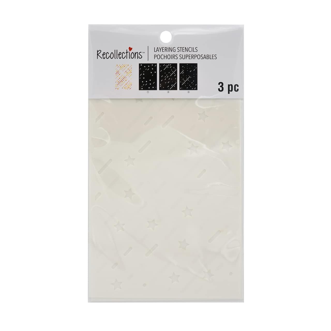Star Pattern Layering Stencils by Recollections™